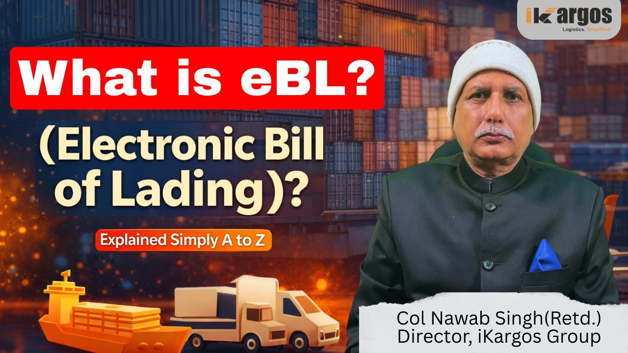 What is eBL (Electronic Bill of Lading)? | Explained Simply | A to Z | iKargos - Digitizing. Exim.
