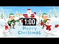 1 Minute Timer with Christmas Music! Countdown Timer for Kids!
