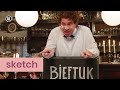 Het menu lezen is lastig | Ober