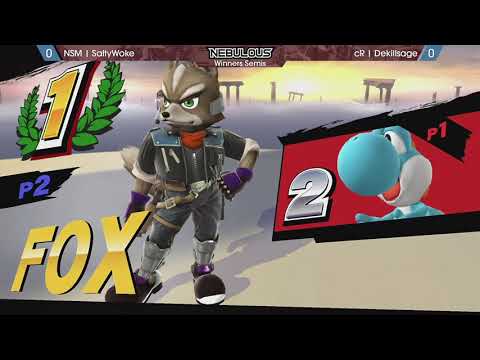 Nebulous Prime Sm4sh #100 Singles:  - Winners Semis: NSM | SaltyWoke vs. cR | Dekillsage
