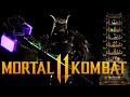 MK11 SHAO KAHN FALLEN KINGDOM SKIN KLASSIC TOWER GAMEPLAY ENDING