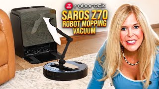 Roborock Saros Z70 | Robot Mopping Vacuum with Robot Arm Pick Up Review