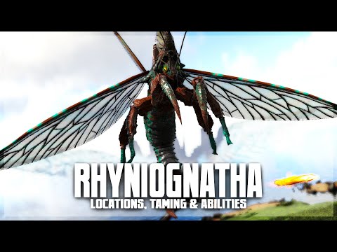 Rhyniognatha - Taming, Locations & Abilities - Guide to Ark's NEW CREATURE