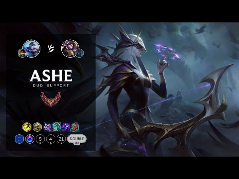 Ashe Support vs Blitzcrank - EUW Grandmaster Patch 12.8