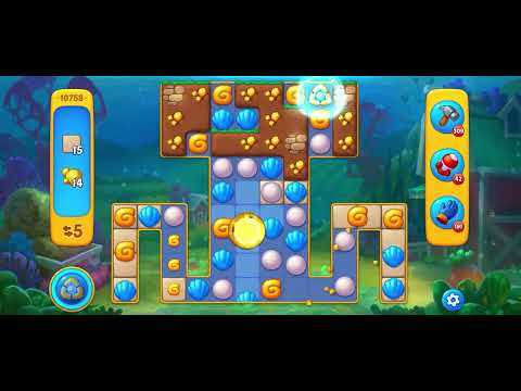 Fishdom level 10758 no boosters フィッシュダム ノーマル