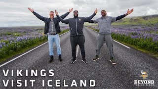 Beyond The Gridiron: Minnesota Vikings Players Visit Iceland