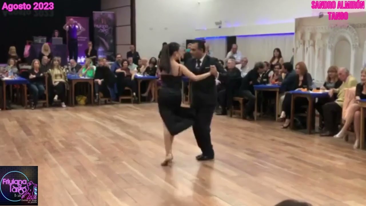 BAILAN María CEVA y Francisco FORQUERA en FRIULANA TANGO AGOSTO 2023
