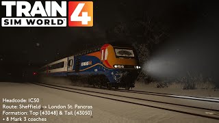 Train Sim World 4 - 1C50 Sheffield → London St. Pancras (BR Class 43)