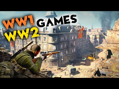 15 Best WORLD WAR Games of All Time