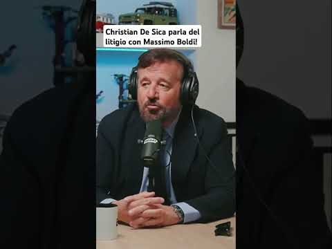 Christian De Sica parla del litigio con Massimo Boldi! #christiandesica #massimoboldi #podcast