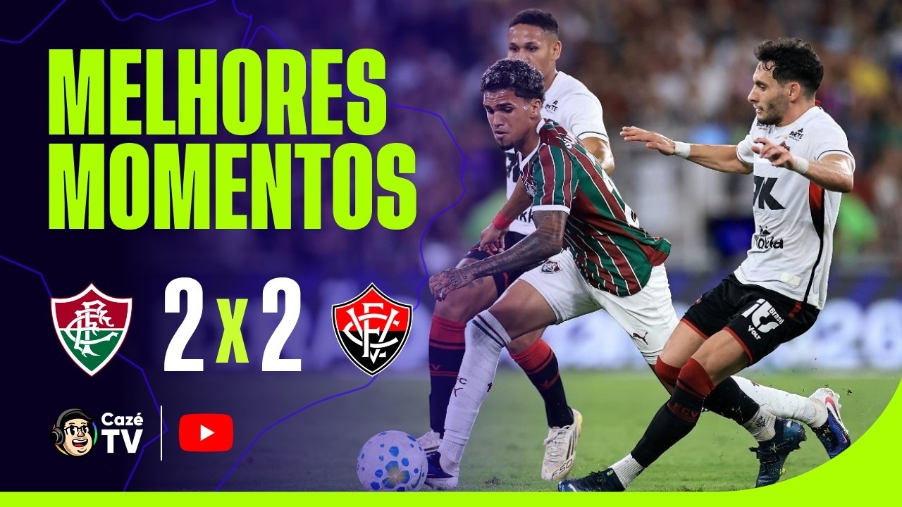 MELHORES MOMENTOS: FLUMINENSE 2 X 2 VITÓRIA | BRASILEIRÃO 2026 | 15ª RODADA
