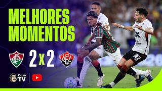MELHORES MOMENTOS: FLUMINENSE 2 X 2 VITÓRIA | BRASILEIRÃO 2026 | 15ª RODADA