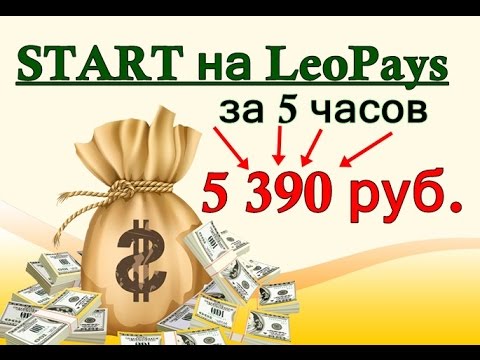 START на LeoPays : 5 часов + 5390 руб