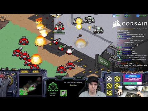 Artosis plays a game with Cartoon Starcraft!