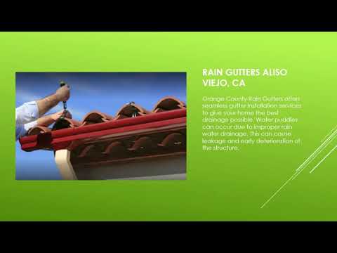 Rain Gutter Installation Tustin, CA