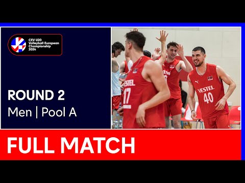 Full Match | Türkiye vs. Switzerland | CEV U20 Volleyball European Championship 2024