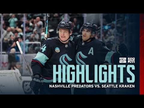 Nashville Predators vs. Seattle Kraken | 1/1 Game Highlights