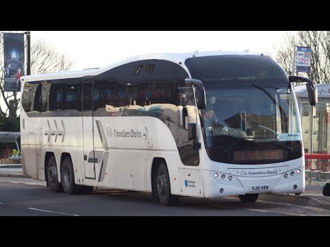 The Travellers Choice Volvo B11RT Plaxton Elite SJ15 HBM on Wakefield Rail Replacement 01/01/2022