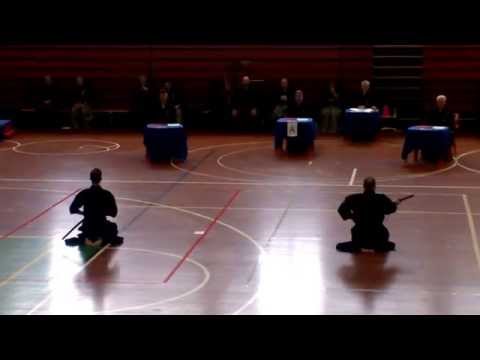 Iaido Italian Championship 2015 - Finals: Mudan - Theunissen vs Contardi