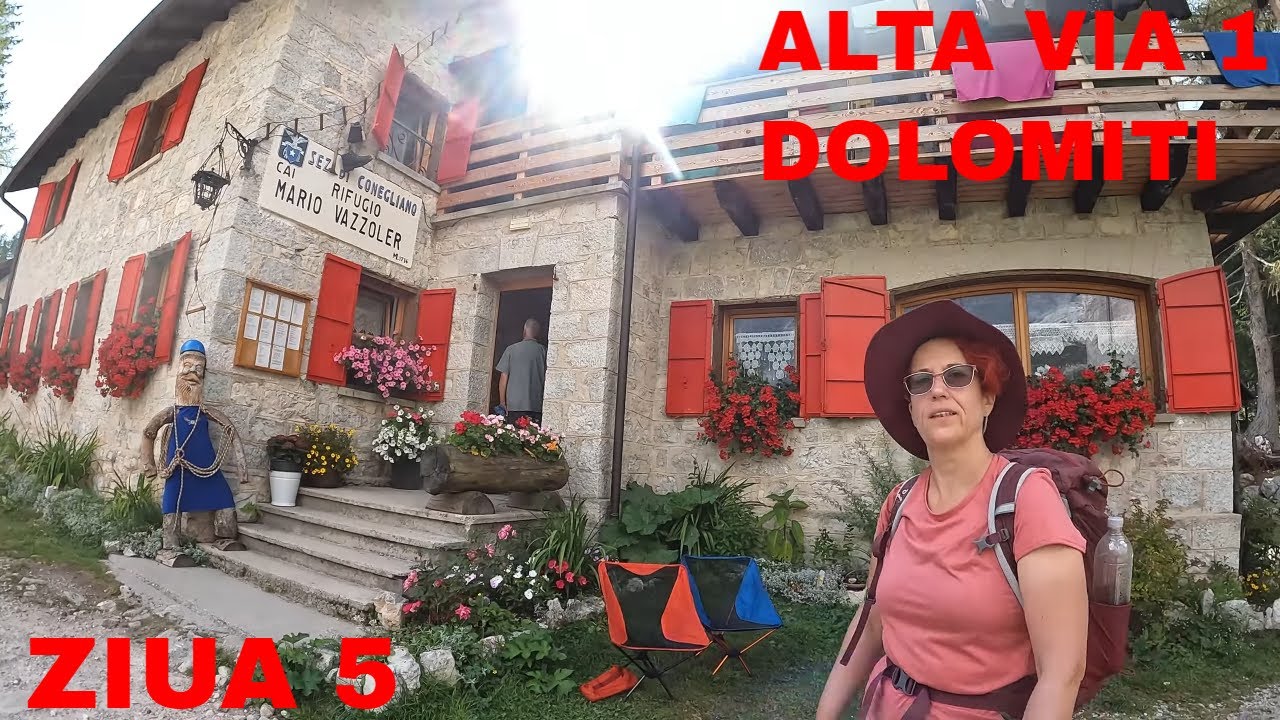 Alta Via 1-Traseu in Dolomiti- Ziua 5 Pasul Staulanzza-Refugiul Vazzoler#mountains#hiking