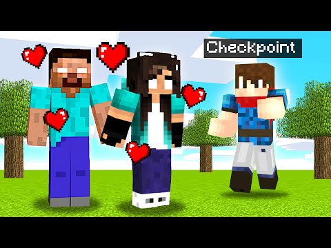 Checkpoint - HEROBRINE INVADED My MINECRAFT WORLD ... And Found A GIRLFRIEND!? - Minecraft Mods Gameplay
