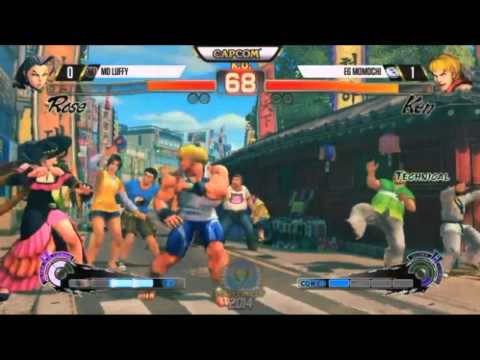 Capcom Cup 2014 USF4 - Luffy Vs Momochi - Losers Finals