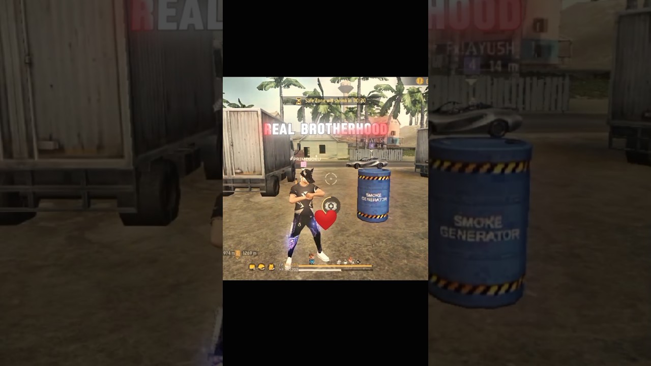 `BROTHERHOOD❤ #trending #freefire #shorts