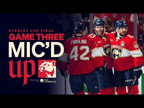 "That's a helluva pass!" | Panthers vs Oilers SCF Game 3 Mic'd Up
