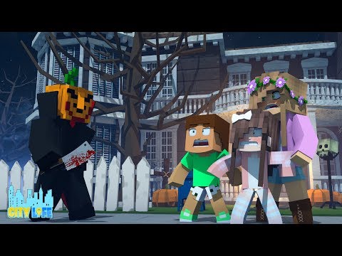 LittleKellyPlayz - BABYSITTING IN A HAUNTED HOUSE | Minecraft  CITY LIFE Little Kelly