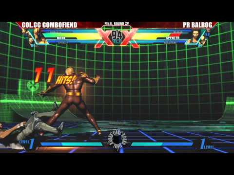UMVC3 coL.CC Combofiend vs PR Balrog - FR XV - Road to Evo 2012