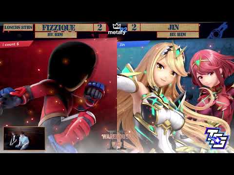 Warehouse War 2 - Fizzique (Mii Brawler) vs. Jin (Pyra/Mythra) [Top 8]