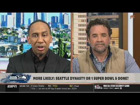 FIRST TAKE | "Super Bowl win: Start of a dynasty or a one-off?” — Stephen A. & Jeff debate Seahawks
