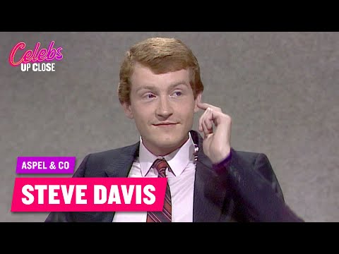 Young Steve Davis: 'I Want to Be Snooker's Greatest' | Celebs Up Close