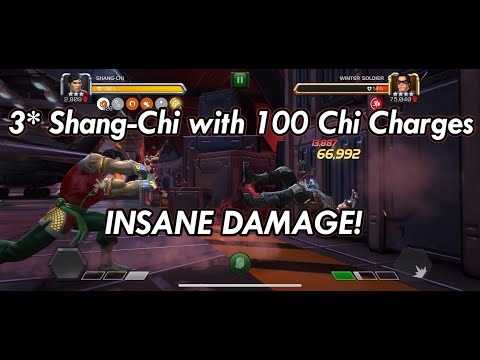 3 Star Shang-Chi Sp2 with 100 Chi Charges. INSANE DAMAGE!