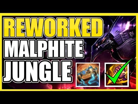 *WTF RIOT* MALPHITE IS A JUNGLER NOW (NEW REWORK) - League of Legends | Best Season 9 JG Malphite