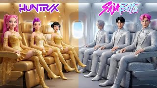 Download lagu KPOP Demon Hunters: Gold vs Silver From Huntrix vs Saja Boys in Airplane | SAJA Boys x Huntrix mp3