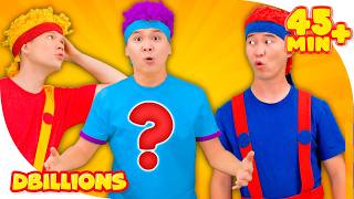 Jump Puzzle Dance! | Mega Compilation | D Billions Kids Songs