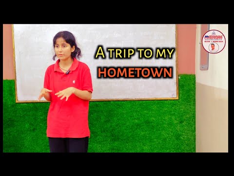 A trip to my hometown| speaking session @americaninstituteofenglish2012 #education #english 