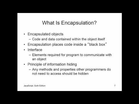Javascript 6thedition Chapter07