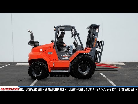 OCTANE RTD30 6,000 lb Diesel #3322 - Rough Terrain Forklift for Sale