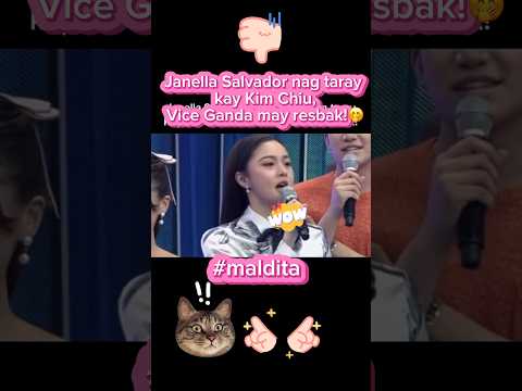 #shorts Kim Chiu Tinarayan ni Janella Salvador sa it’s showtime #kimchiu #janellasalvador