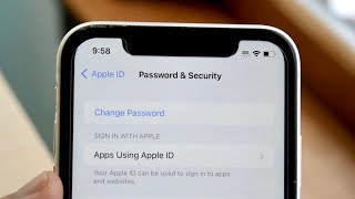 How To Change Apple ID Password!