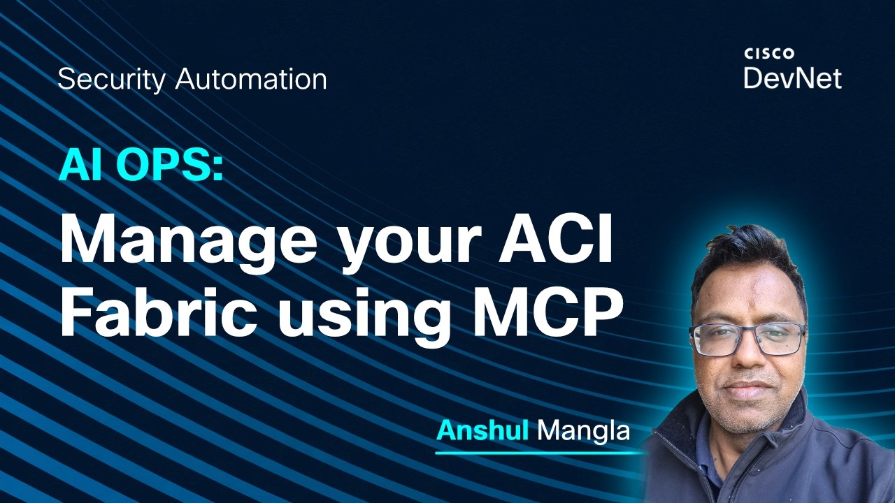 Cisco ACI MCP Server Demo