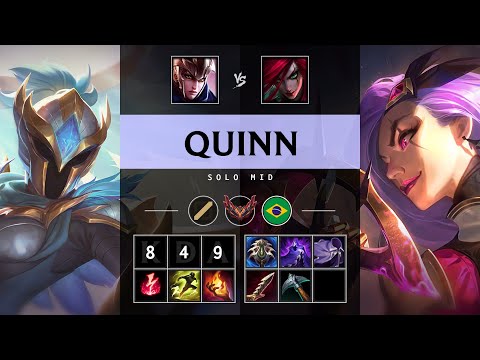 Quinn Mid vs Katarina - BR Grandmaster Patch 25.17