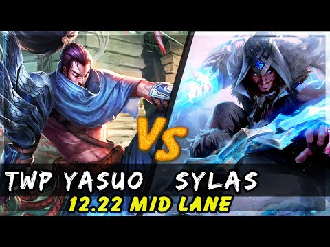 TheWanderingPro - Yasuo vs Sylas MID Patch 12.22 - Yasuo Gameplay