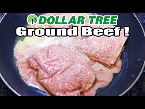 Uh Oh...Dollar Tree Sells GROUND BEEF!! - WHAT ARE WE...