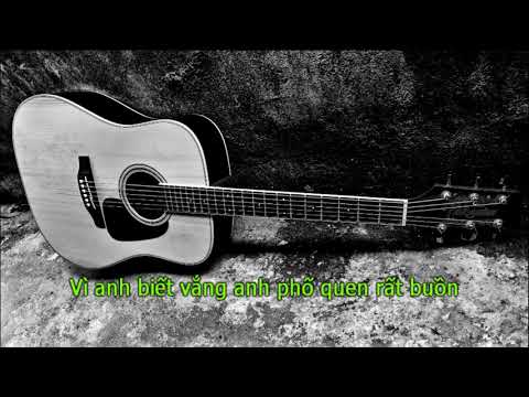 Karaoke Chờ Anh Nhé (Beat Guitar Tone Nữ) - Hoàng Dũng ft. Hoàng Rob