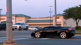 preview picture of video 'Lamborghini Gallardo sighting in Stillwater Oklahoma'