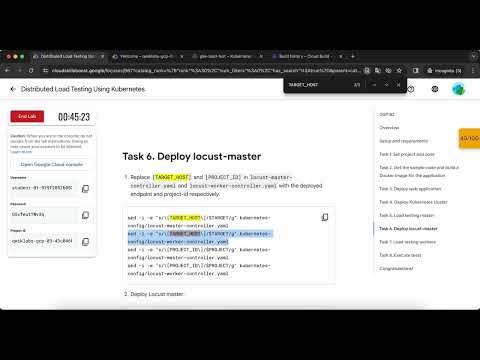 App Dev Deploying the Application into Kubernetes Engine Python GSP188