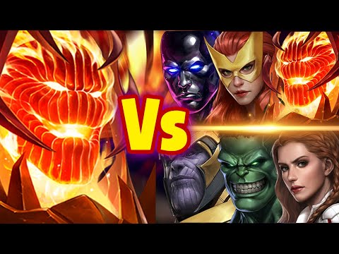 T-3 Dormammu Vs Timeline Battle Gods - MARVEL Future Fight